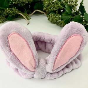 Bunny ears headband.